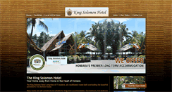 Desktop Screenshot of kingsolomonhotel.info