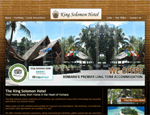 Tablet Screenshot of kingsolomonhotel.info